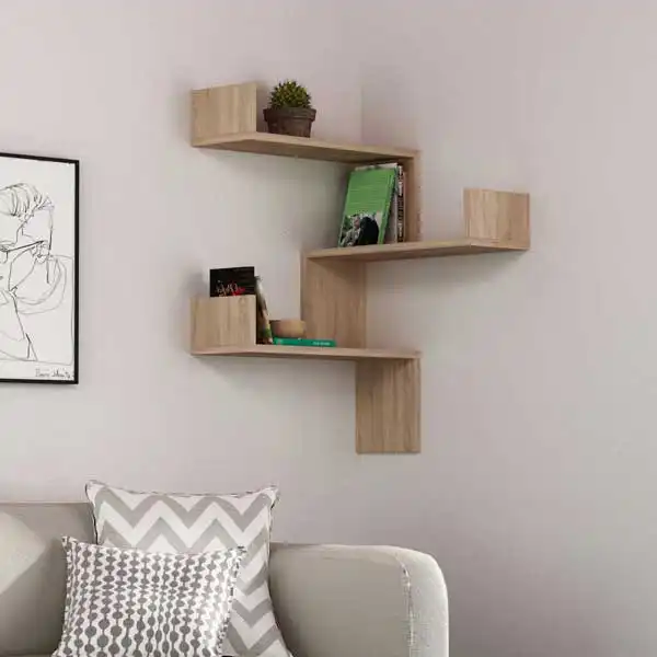 مدل کتابخانه دیواری شیک + مدرن ترین مدل کتابخانه دیواری شیک