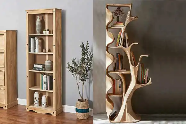 مدل کتابخانه چوبی + مدرن ترین مدل کتابخانه چوبی برای خانه ها