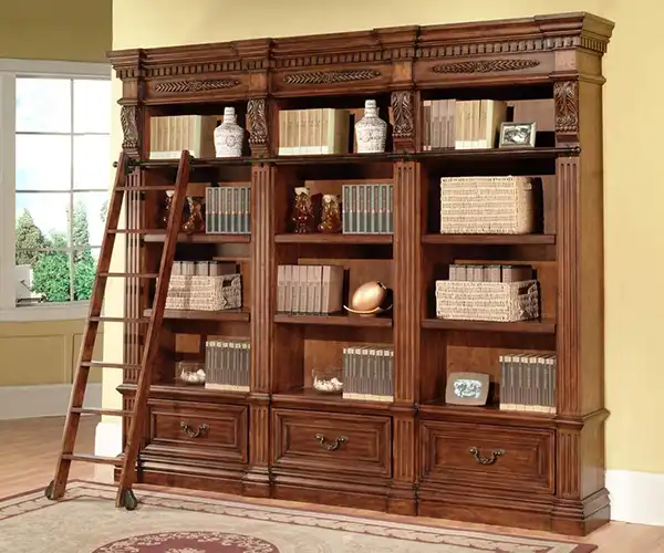 مدل کتابخانه چوبی + مدرن ترین مدل کتابخانه چوبی برای خانه ها