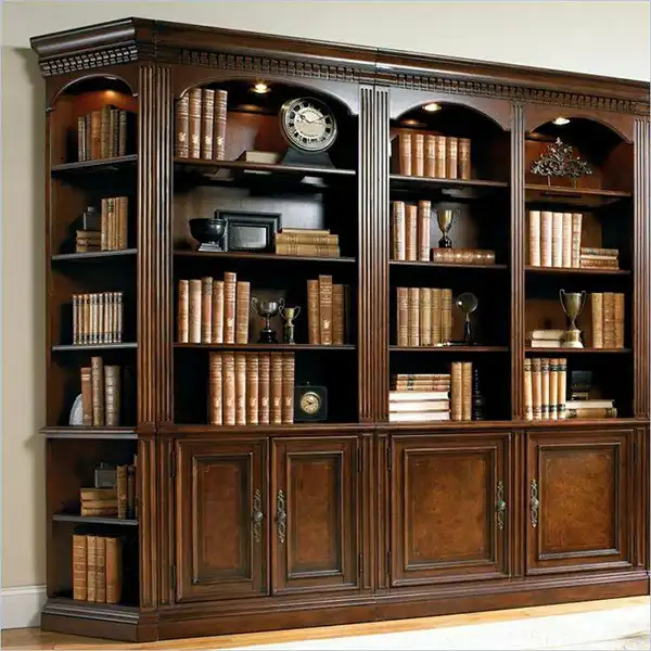 مدل کتابخانه چوبی + مدرن ترین مدل کتابخانه چوبی برای خانه ها