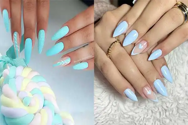 مدل لاک ابی پاستیلی + جدید ترین و ترند ترین مدل لاک ابی پاستیلی برای ناخن های زیبای شما