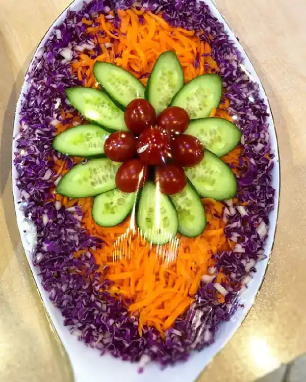 مدل سالاد بیضی + جدید ترین تزیین مدل سالاد بیضی