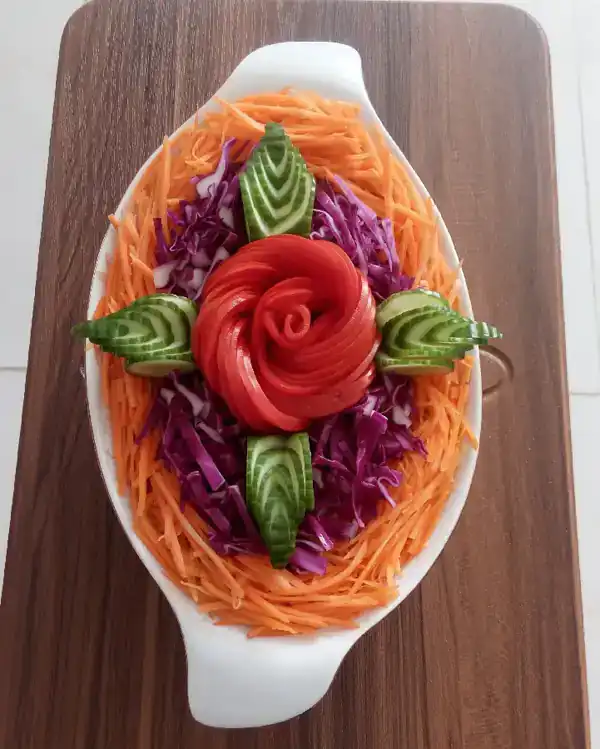 مدل سالاد بیضی + جدید ترین تزیین مدل سالاد بیضی