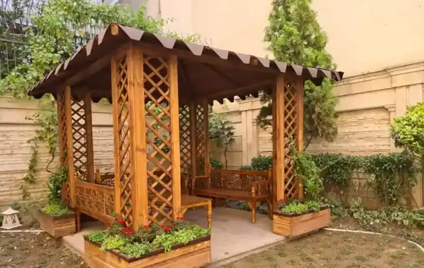 مدل آلاچیق مدرن + مدل آلاچیق مدرن دارای طراحی‌هایی خاص با دوام و کاربردی 