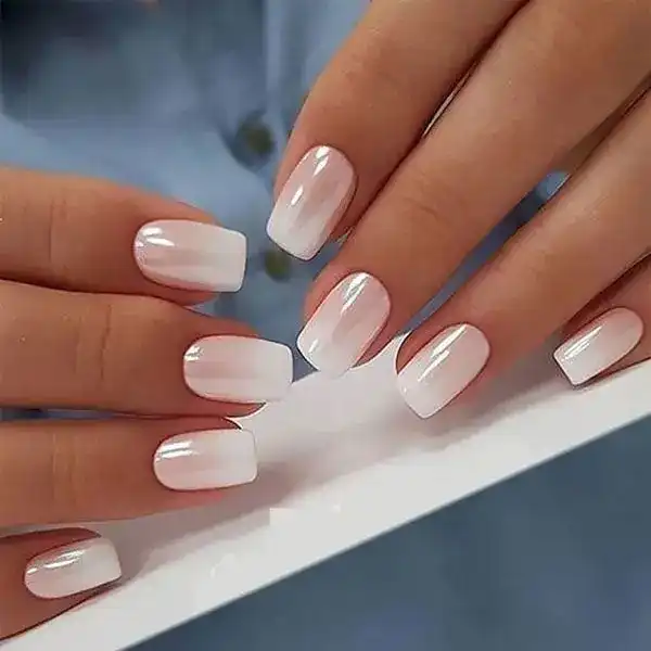 مدل ناخن امبره سفید + مدلهای ترند و لاکچری ناخن آمبره سفید