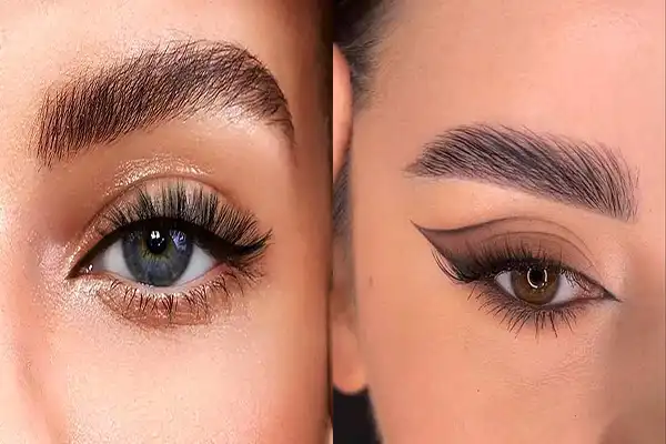 مدل آرایش ابرو + چهره ای شاداب و زیبا با مدل آرایش ابرو جذاب