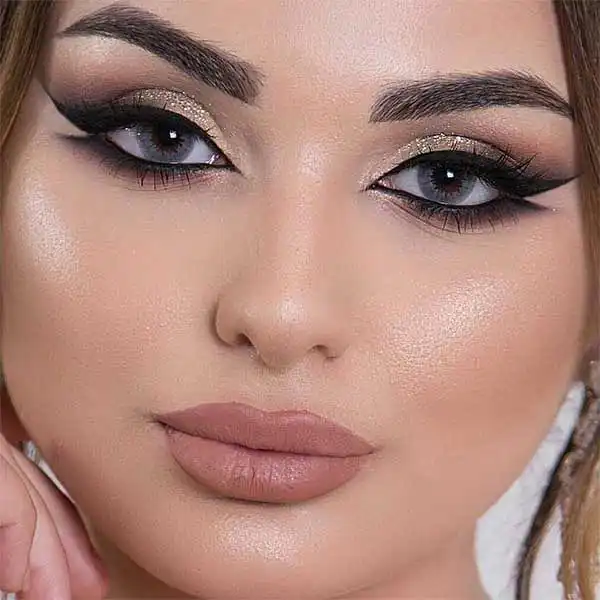 مدل آرایش برای صورت گرد + مدل آرایش برای صورت گرد ترند و فوق العاده جذاب