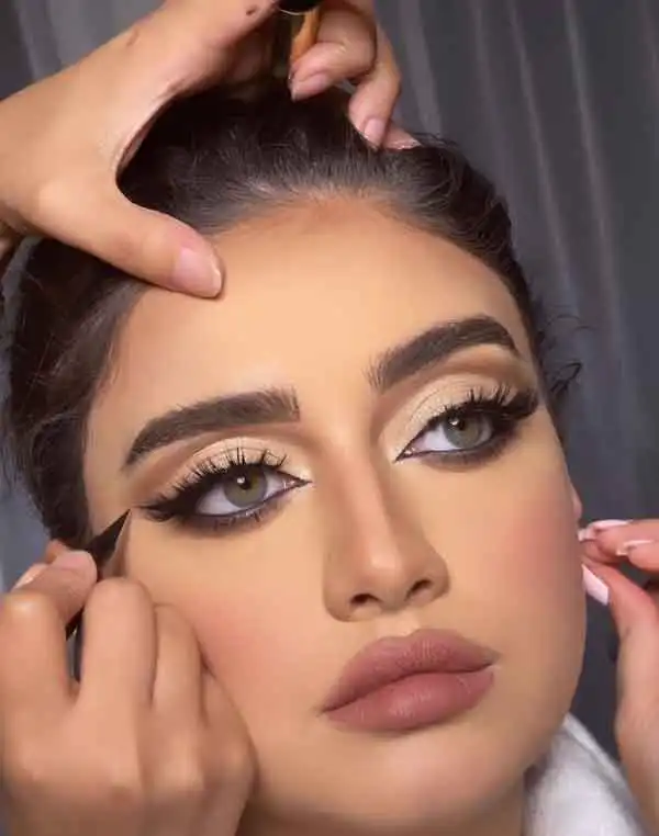 مدل آرایش برای صورت گرد + مدل آرایش برای صورت گرد ترند و فوق العاده جذاب