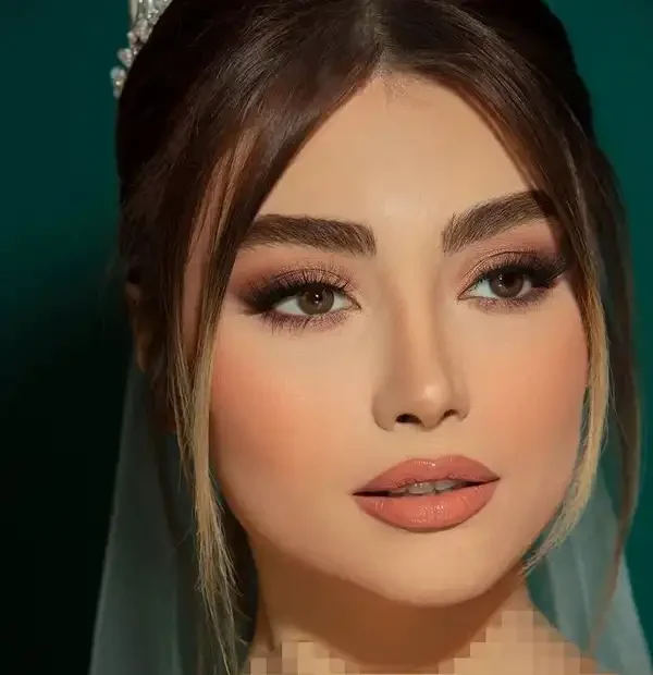 مدل عروس اسموکی + مدل عروس اسموکی مدلی متفاوت و دراماتیک 