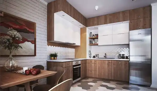 مدل آشپزخانه ال جدید + فضایی جمع و جور و لوکس با مدل آشپزخانه ال جدید