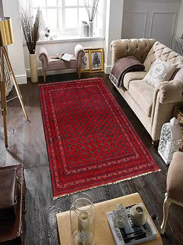 مدل دکوراسیون با فرش قرمز + جذاب ترین مدل دکوراسیون با فرش قرمز که حس زندگی و خوبی به شما می دهد