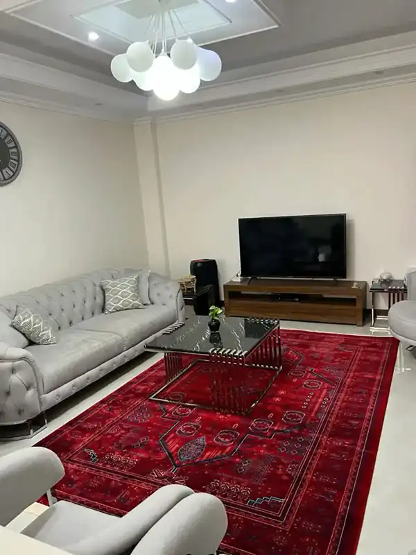 مدل دکوراسیون با فرش قرمز + جذاب ترین مدل دکوراسیون با فرش قرمز که حس زندگی و خوبی به شما می دهد