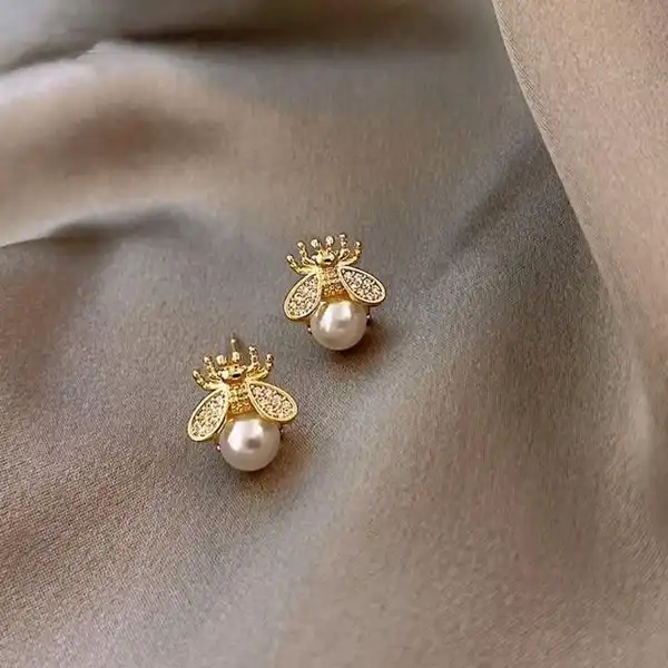 مدل گوشواره بچگانه طلا + مدل گوشواره بچگانه طلا با جلوه و زیبایی خاص خود
