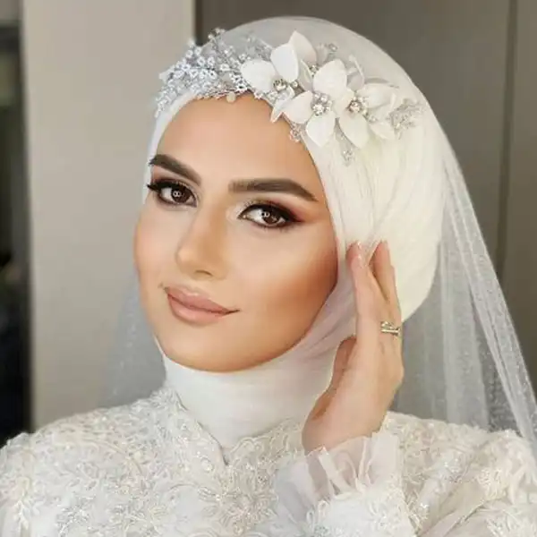 مدل حجاب عروسی + ما در این قسمت از مد و زیبایی چندین نمونه از استایل های مدل عروس محجبه را در اختیارتان قرار میدهیم جهت ایده گرفتن از آنها