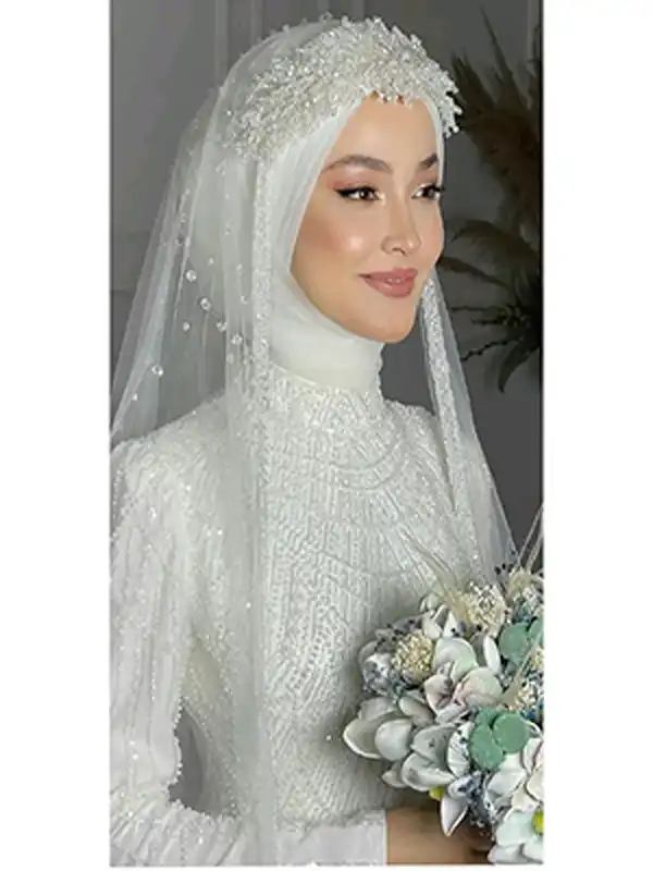 مدل حجاب عروسی + ما در این قسمت از مد و زیبایی چندین نمونه از استایل های مدل عروس محجبه را در اختیارتان قرار میدهیم جهت ایده گرفتن از آنها