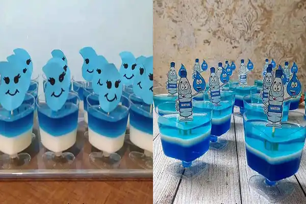 مدل ژله برای جشن آب + 15مدل ژله خاص و تزیین شیک برای جشن آب
