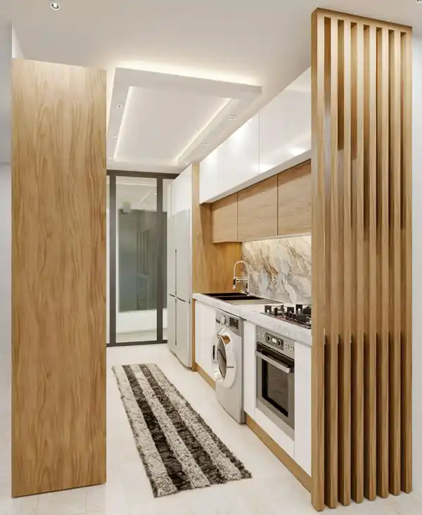 مدل کابینت پله ای سفید + مدل کابینت پله ای سفید سبکی مدرن و پویا و جذاب