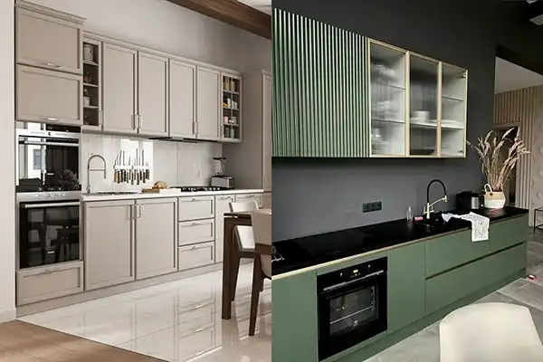مدل کابینت پلی اورتان + مدل کابینت پلی اورتان در سبک نئوکلاسیک و لوکس