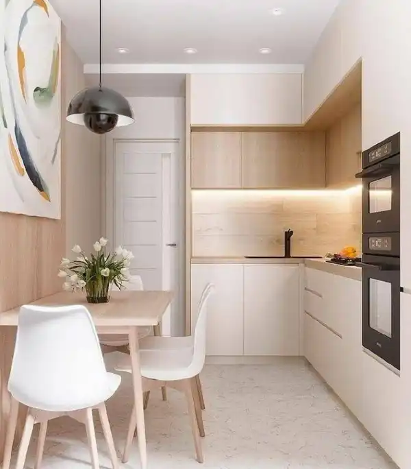مدل کابینت برای آشپزخانه کوچک + سادگی و زیبایی در مدل کابینت برای آشپزخانه کوچک