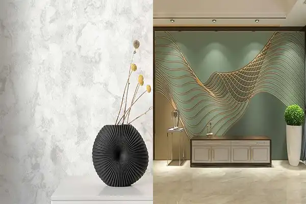 مدل کاغذ دیواری برای پذیرایی + مدل کاغذ دیواری با طرح‌های مینیمال برای پذیرایی