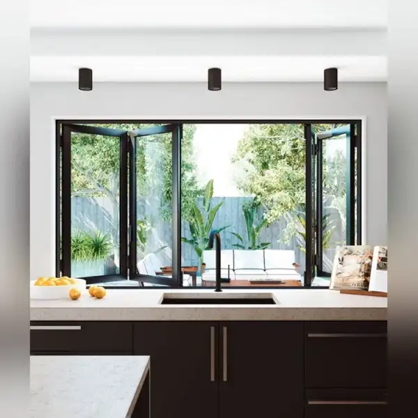مدل کابینت برای آشپزخانه پنجره دار + مدل کابینت برای آشپزخانه پنجره دار لوکس و خاص 