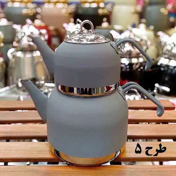 مدل جدید کتری قوری استیل + مجموعه مدلهای جدید و دلبر کتری قوری استیل که نظر هر خانم خانه داری را جلب میکند