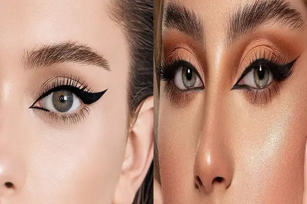 مدل خط چشم پهن + مدل خط چشم پهن برای انواع فرم چشم و جذابیت بیشتر آن