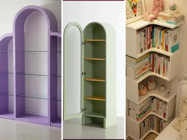 مدل کتابخانه برای اتاق کوچک + مدل کتابخانه جدید و فضای منظم برای اتاق کوچک