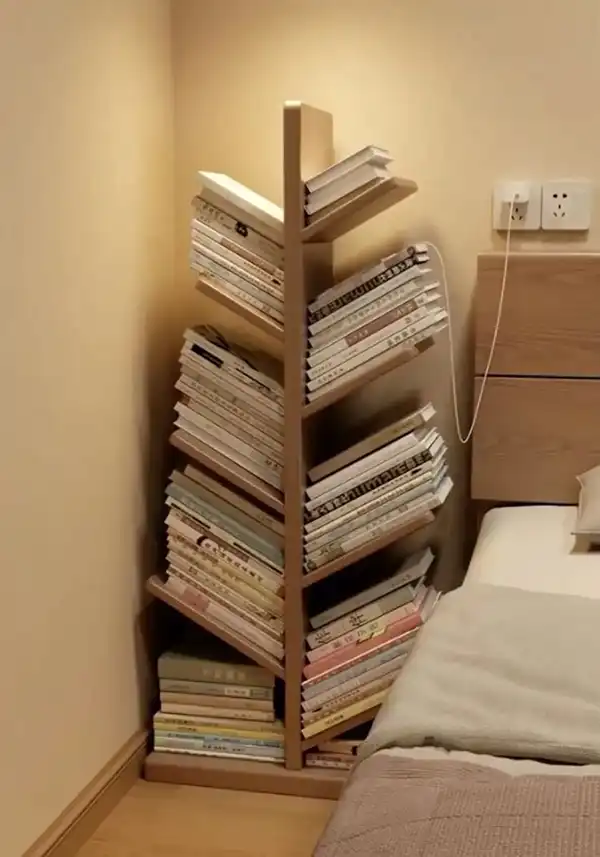 مدل کتابخانه برای اتاق کوچک + مدل کتابخانه جدید و فضای منظم برای اتاق کوچک