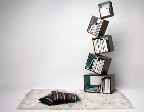 مدل کتابخانه برای اتاق کوچک + مدل کتابخانه جدید و فضای منظم برای اتاق کوچک