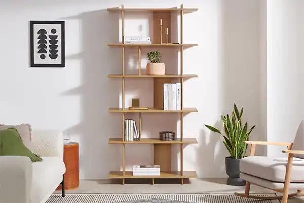 مدل کتابخانه برای اتاق کوچک + مدل کتابخانه جدید و فضای منظم برای اتاق کوچک