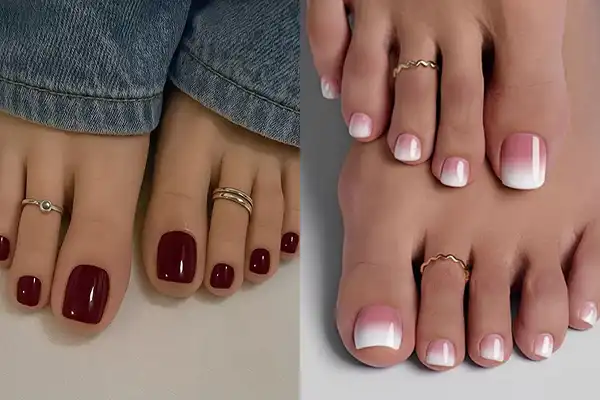 مدل لاک برای پا + مدل لاک برای پا و جلوه جذاب و لوکس ناخن