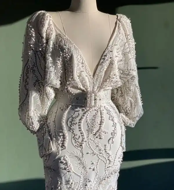 مدل لباس مجلسی برای عروسی + مدل لباس مجلسی کارهای مزونی لوکس برای عروسی 