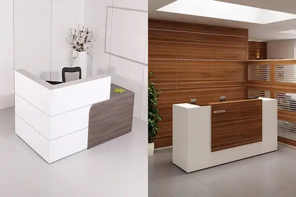 مدل میز پیشخوان اداری + مدل میز پیشخوان اداری و ایجاد احساس رضایت و راحتی 