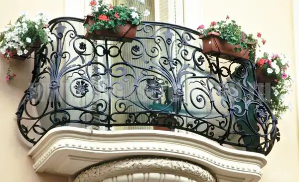 مدل نرده اهنی تراس + 14 مدل نرده اهنی تراس با طراحی های لوکس و لاکچری