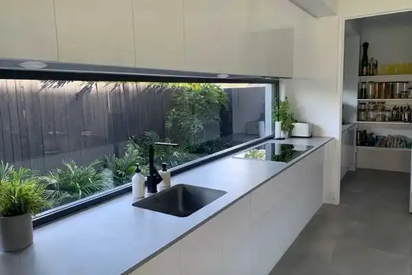 مدل پنجره آشپزخانه + هوای تازه و نور طبیعی با مدل پنجره مدرن آشپزخانه