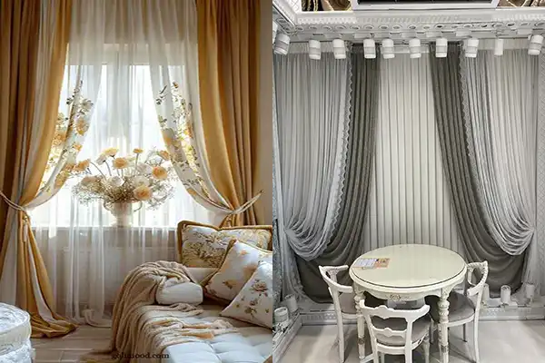 مدل پرده لاکچری +یا این مدل‌های جذاب و دیدنی پرده های لاکچری منزل خود را به سطح جدیدی از تنوع و خلاقیت برسانید