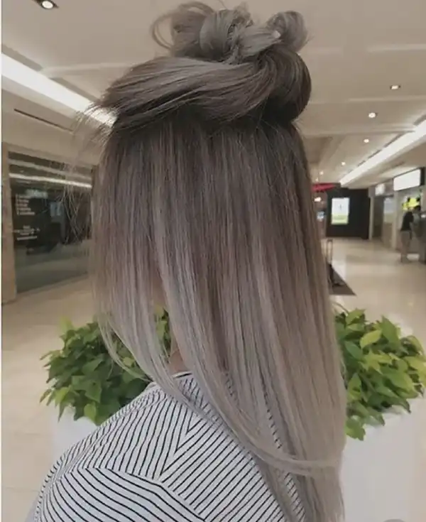 مدل رنگ مو آمبره + چهره شاداب تر با مدل رنگ مو آمبره با طیف رنگی گسترده 