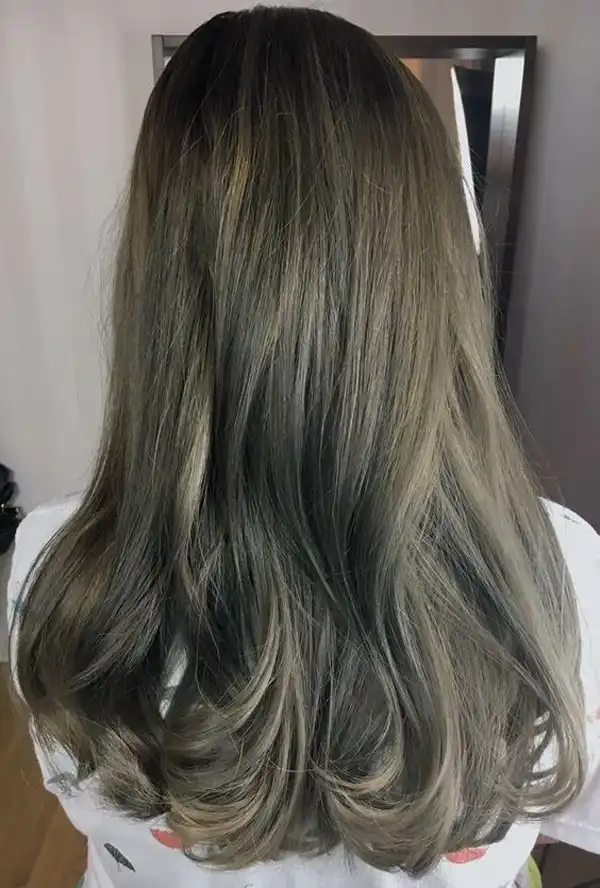 مدل رنگ مو زیتونی + استایل کژوال لاکچری با مدل رنگ مو زیتونی جذاب