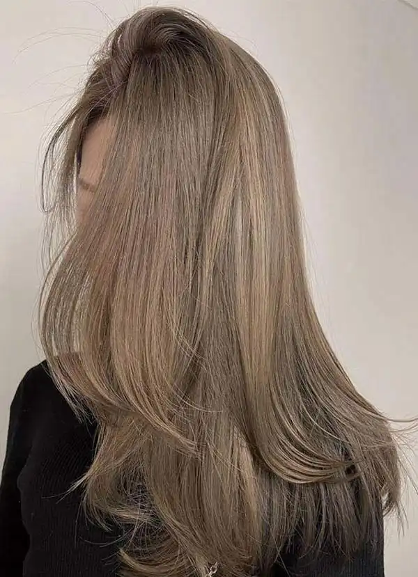 مدل رنگ مو زیتونی + استایل کژوال لاکچری با مدل رنگ مو زیتونی جذاب