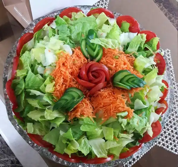 مدل سالاد کاهو + تزیین سالاد کاهو و خیار مجلسی با مدلهای جدید و شیک