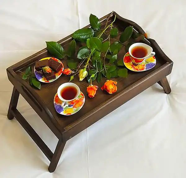مدل سینی پایه دار + پذیرایی لاکچری و اصیل با مدل سینی پایه دار