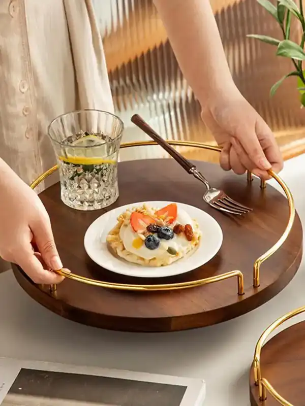 مدل سینی پذیرایی شیک + هماهنگی زیبایی و کارایی در مدل سینی پذیرایی شیک