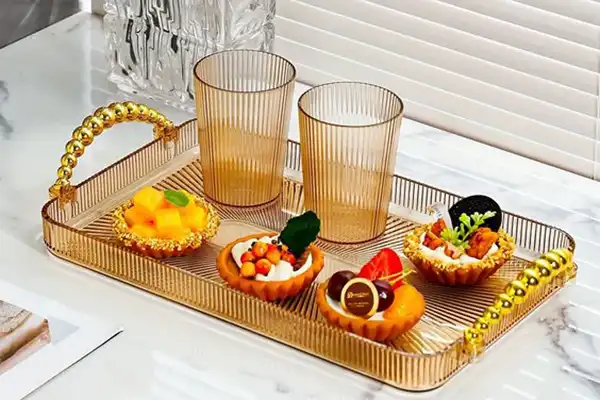 مدل سینی پذیرایی شیک + هماهنگی زیبایی و کارایی در مدل سینی پذیرایی شیک