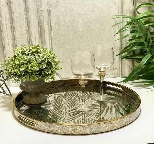 مدل سینی پذیرایی شیک + هماهنگی زیبایی و کارایی در مدل سینی پذیرایی شیک