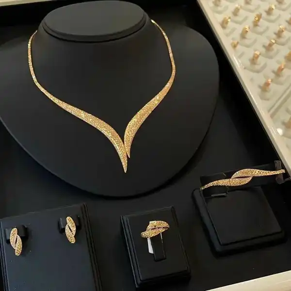مدل سرویس طلا ایرانی + مدل سرویس طلا ایرانی با طراحی‌های به‌روز، مینیمال و خاص