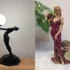 مجسمه ایستاده + مجسمه ایستاده با پیکره زیبا و ساخت هنرمندانه