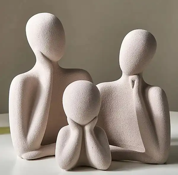 مجسمه بزرگ برای منزل +  دکوراسیون مدرن و مینیمال با مجسمه بزرگ برای منزل