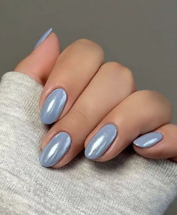 ناخن امبره سفید ابی + ناخن امبره سفید ابی ترند محبوب در دنیای زیبایی ناخن 