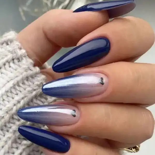 ناخن امبره سفید ابی + ناخن امبره سفید ابی ترند محبوب در دنیای زیبایی ناخن 
